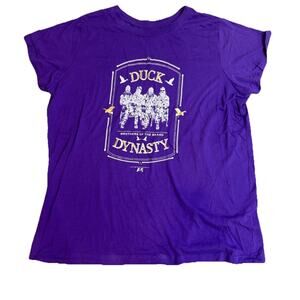 Duck Dynasty women’s T-shirt short sleeve 4 XL purple Phil 2013 A&e